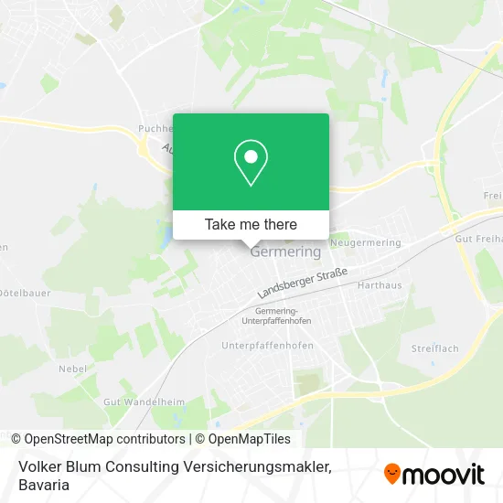 Карта Volker Blum Consulting Versicherungsmakler