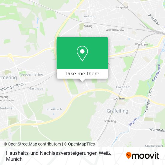 Haushalts-und Nachlassversteigerungen Weiß map