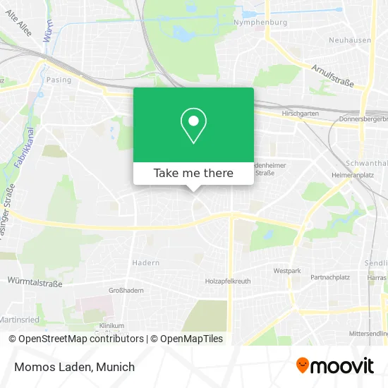 Карта Momos Laden