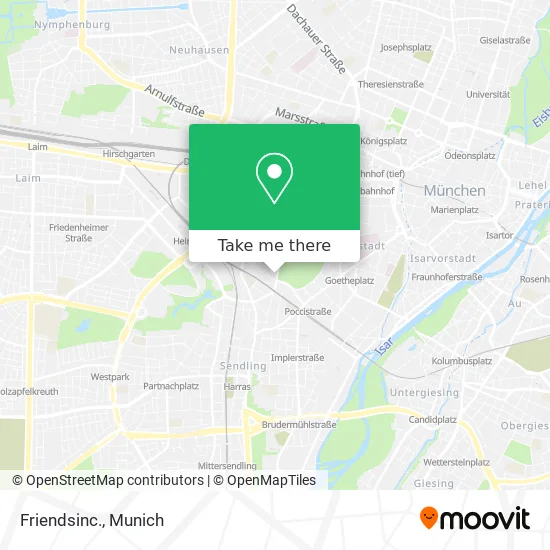 Карта Friendsinc.