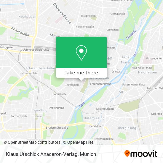 Карта Klaus Utschick Anaceron-Verlag