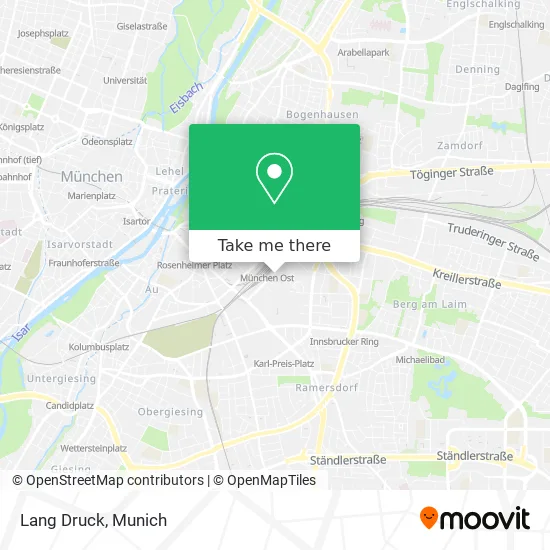 Карта Lang Druck