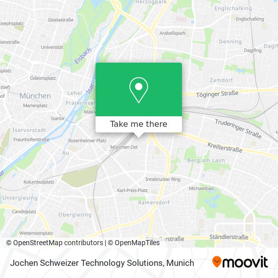 Jochen Schweizer Technology Solutions map