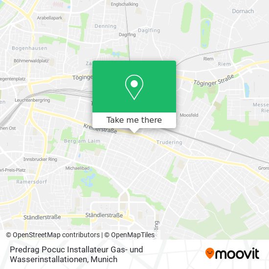 Predrag Pocuc Installateur Gas- und Wasserinstallationen map