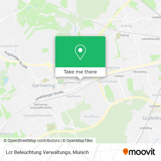 Lcr Beleuchtung Verwaltungs map