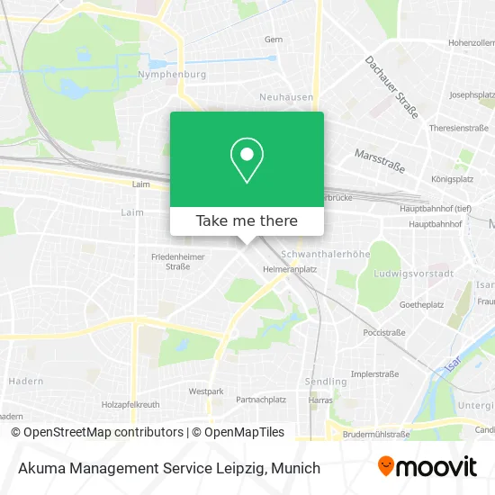 Карта Akuma Management Service Leipzig