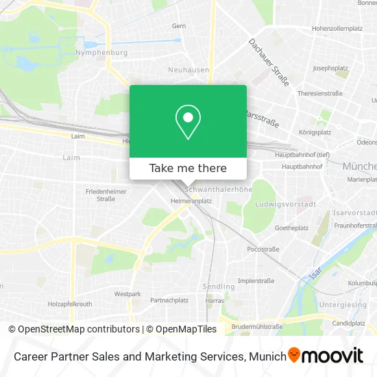Карта Career Partner Sales and Marketing Services