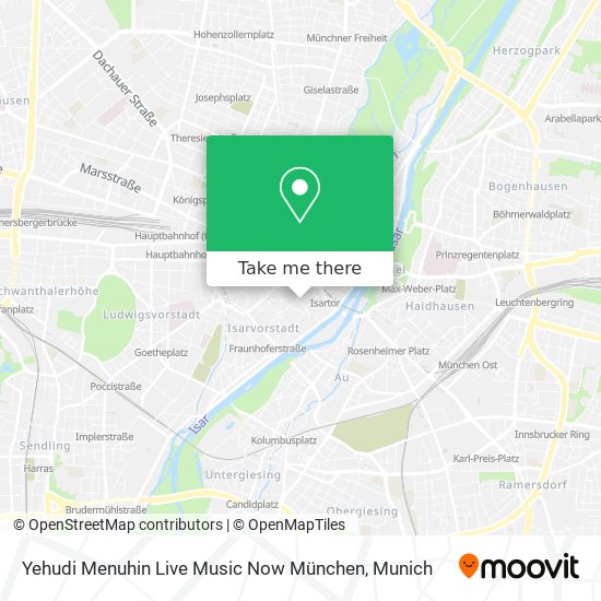 Карта Yehudi Menuhin Live Music Now München