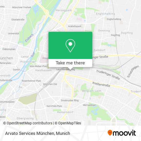 Arvato Services München map