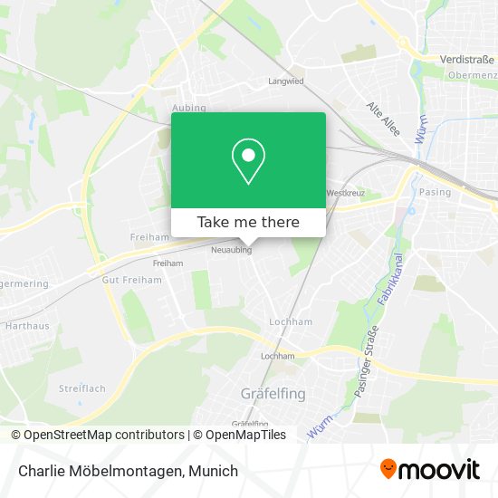 Charlie Möbelmontagen map