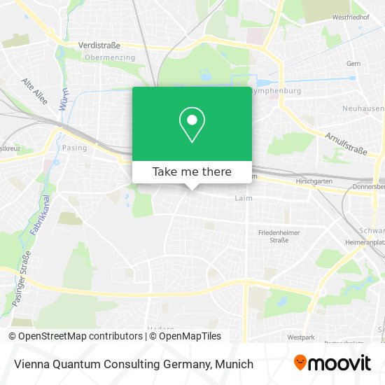 Карта Vienna Quantum Consulting Germany