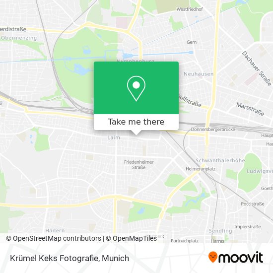 Krümel Keks Fotografie map