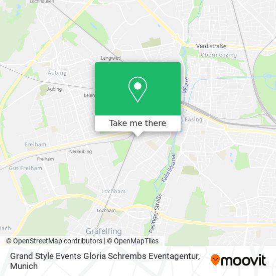 Grand Style Events Gloria Schrembs Eventagentur map