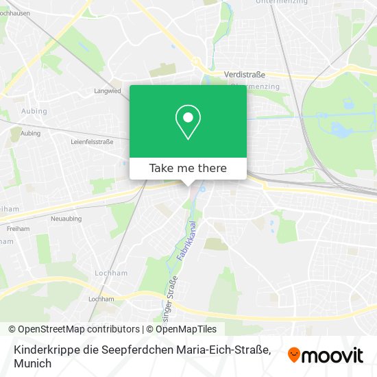 Kinderkrippe die Seepferdchen Maria-Eich-Straße map