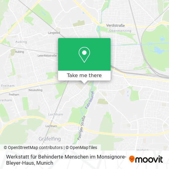 Werkstatt für Behinderte Menschen im Monsignore-Bleyer-Haus map