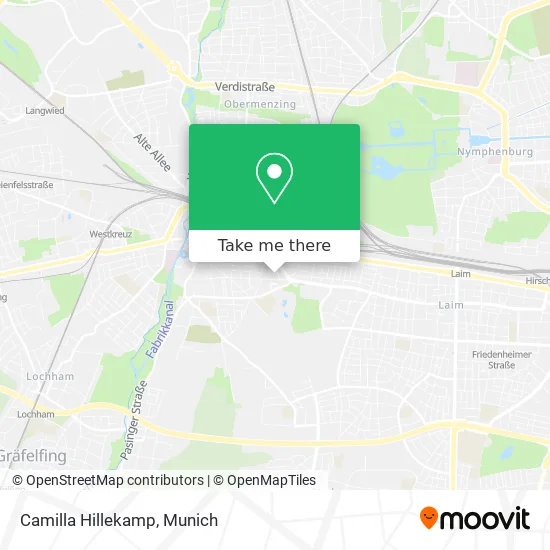 Карта Camilla Hillekamp