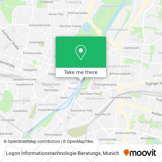 Logon Informationstechnologie-Beratungs map