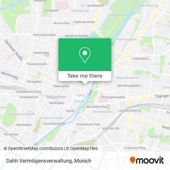 Dahh Vermögensverwaltung map