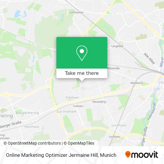 Online Marketing Optimizer Jermaine Hill map
