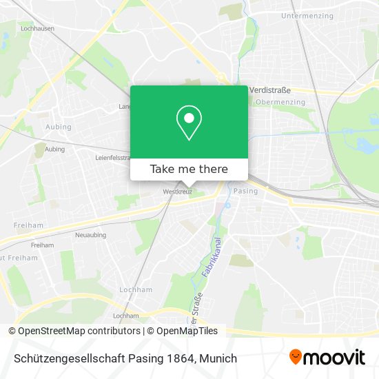 Schützengesellschaft Pasing 1864 map