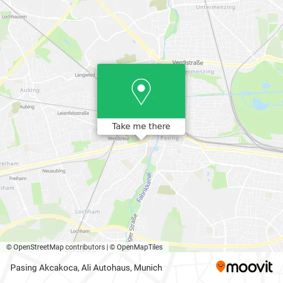 Карта Pasing Akcakoca, Ali Autohaus