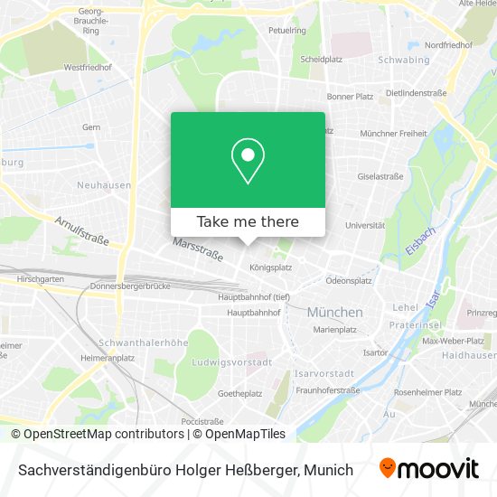 Карта Sachverständigenbüro Holger Heßberger