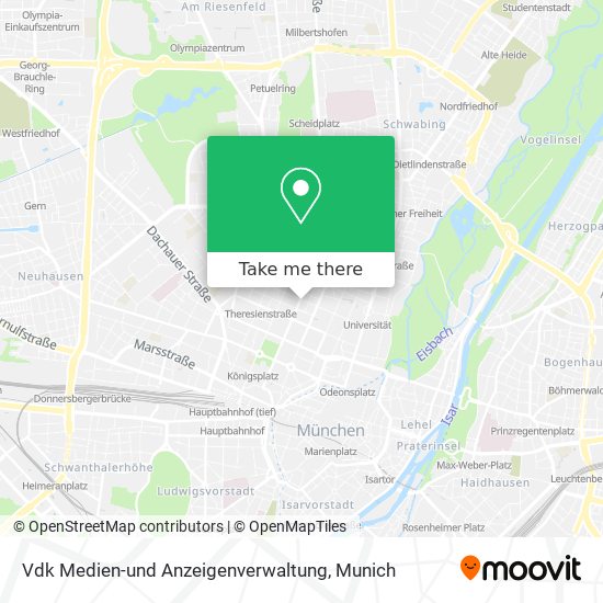 Vdk Medien-und Anzeigenverwaltung map