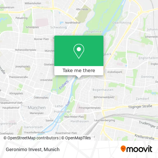 Карта Geronimo Invest