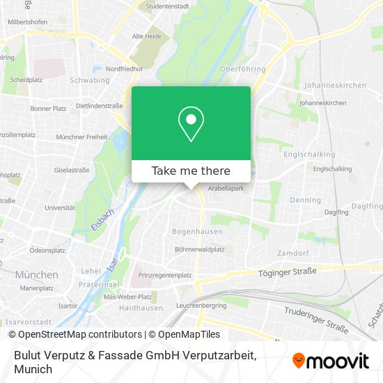 Карта Bulut Verputz & Fassade GmbH Verputzarbeit