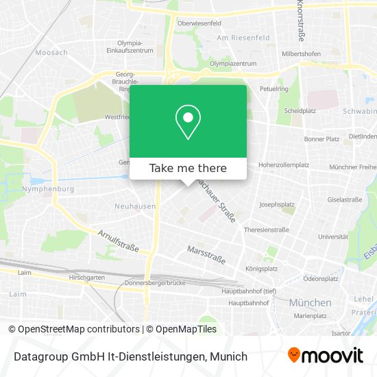 Datagroup GmbH It-Dienstleistungen map