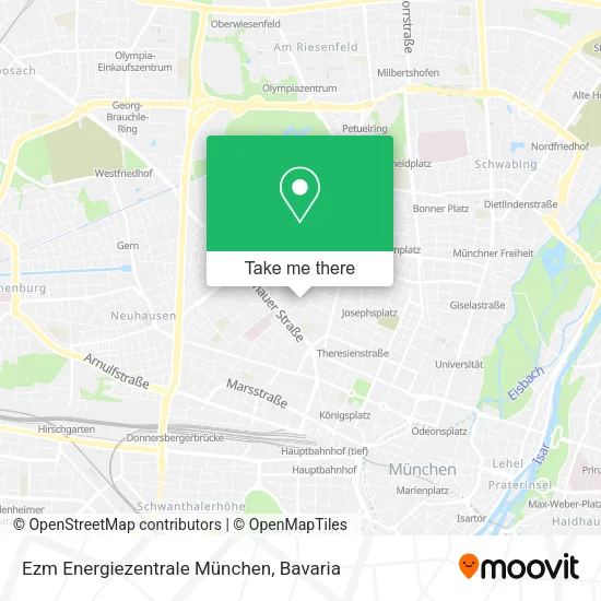 Карта Ezm Energiezentrale München