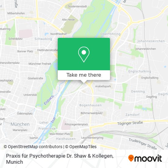 Praxis für Psychotherapie Dr. Shaw & Kollegen map