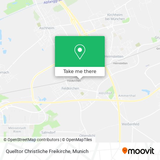 Quelltor Christliche Freikirche map
