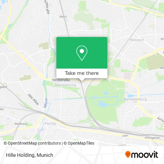 Карта Hille Holding