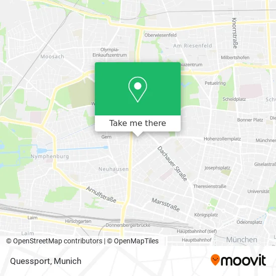Карта Quessport