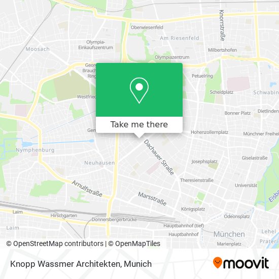 Knopp Wassmer Architekten map