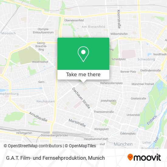 G.A.T. Film- und Fernsehproduktion map