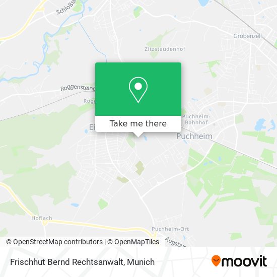 Frischhut Bernd Rechtsanwalt map