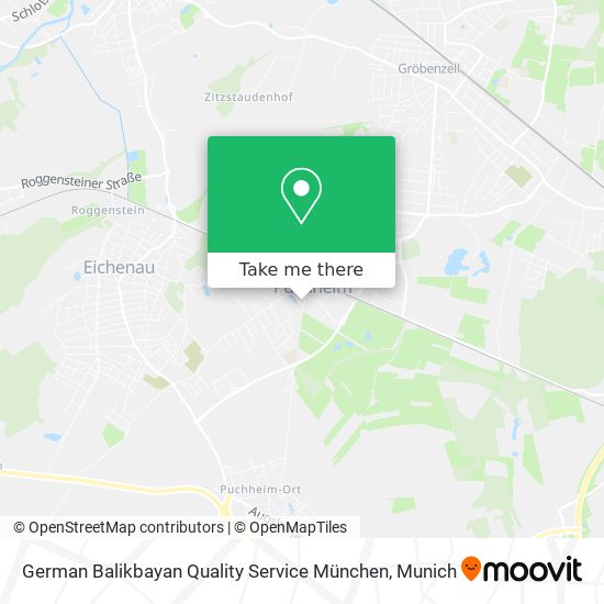 German Balikbayan Quality Service München map