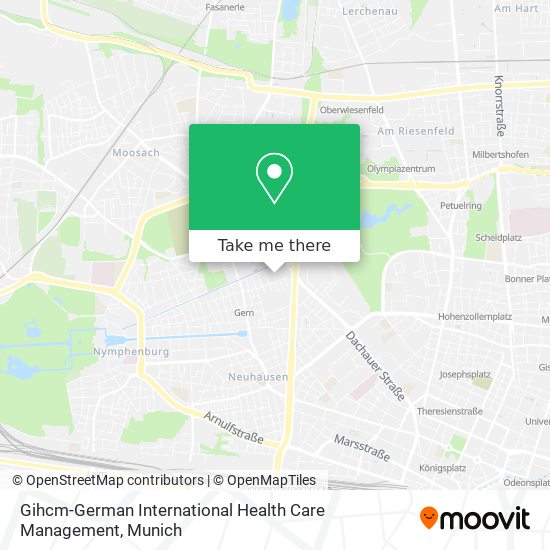 Gihcm-German International Health Care Management map