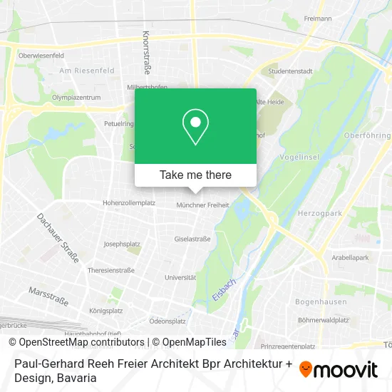 Карта Paul-Gerhard Reeh Freier Architekt Bpr Architektur + Design