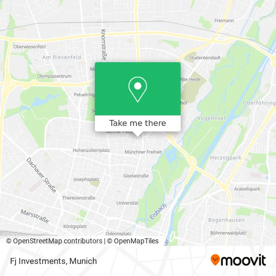 Карта Fj Investments