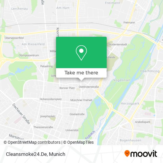 Cleansmoke24.De map