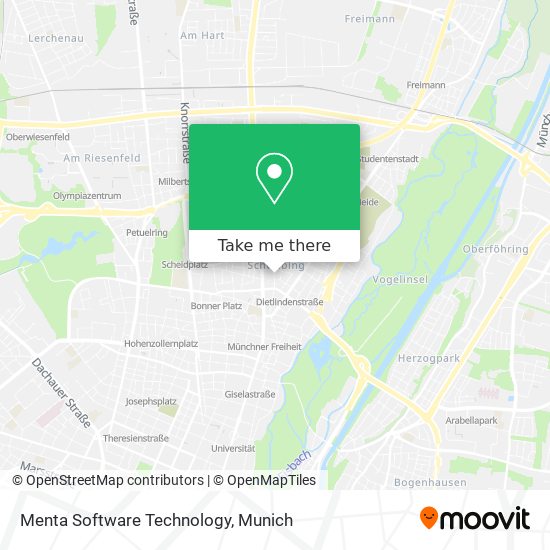 Menta Software Technology map