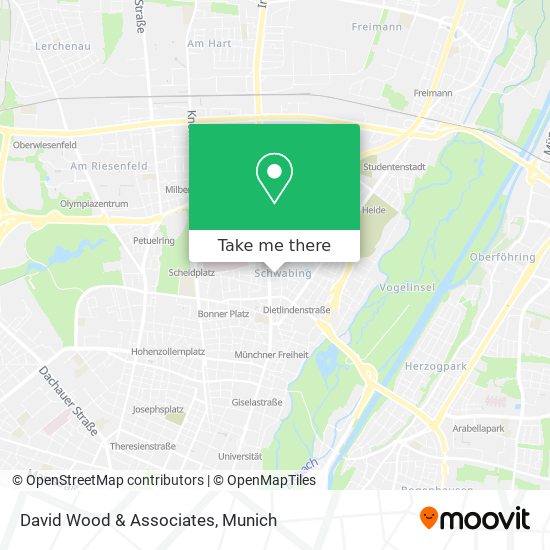David Wood & Associates map