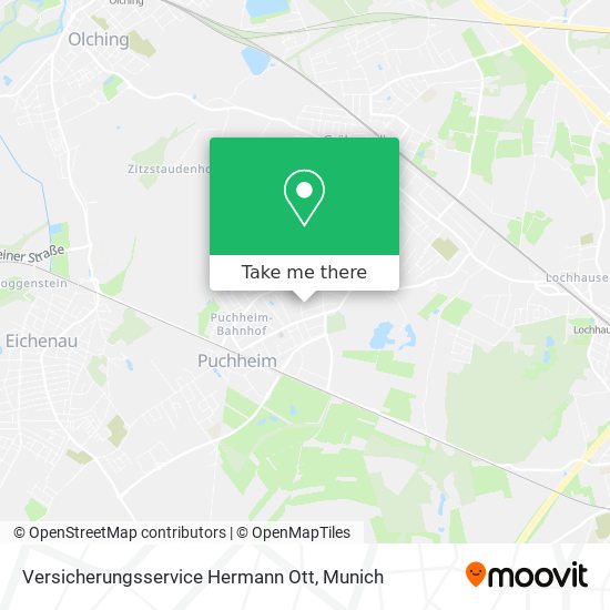 Versicherungsservice Hermann Ott map