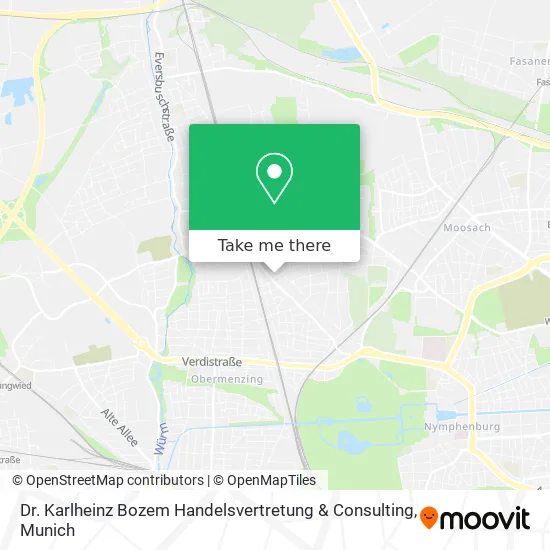 Карта Dr. Karlheinz Bozem Handelsvertretung & Consulting