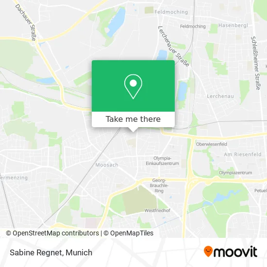 Карта Sabine Regnet