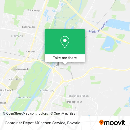 Карта Container Depot München Service