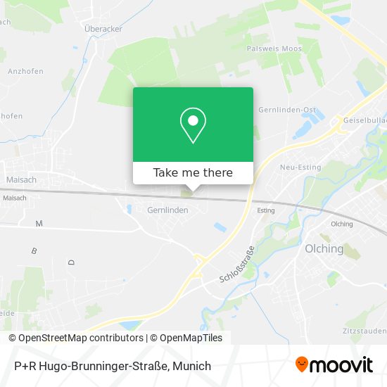 P+R Hugo-Brunninger-Straße map